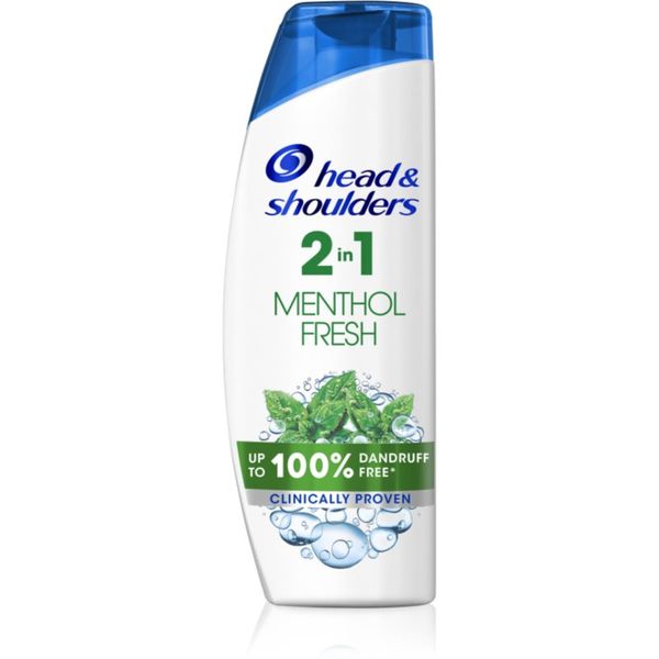 Head & Shoulders Head & Shoulders Menthol Fresh 2in1 šampon in balzam 2 v1 proti prhljaju 360 ml