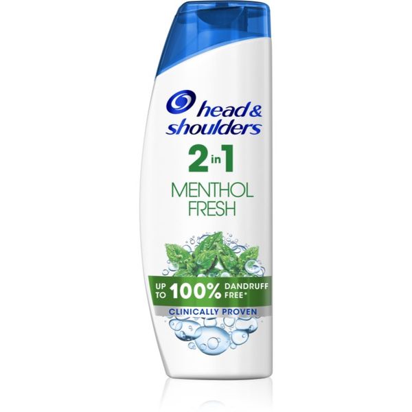 Head & Shoulders Head & Shoulders Menthol Fresh 2in1 šampon in balzam 2 v1 proti prhljaju 540 ml