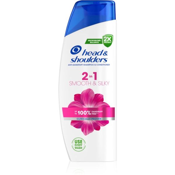 Head & Shoulders Head & Shoulders Smooth & Silky šampon proti prhljaju 2 v 1 330 ml