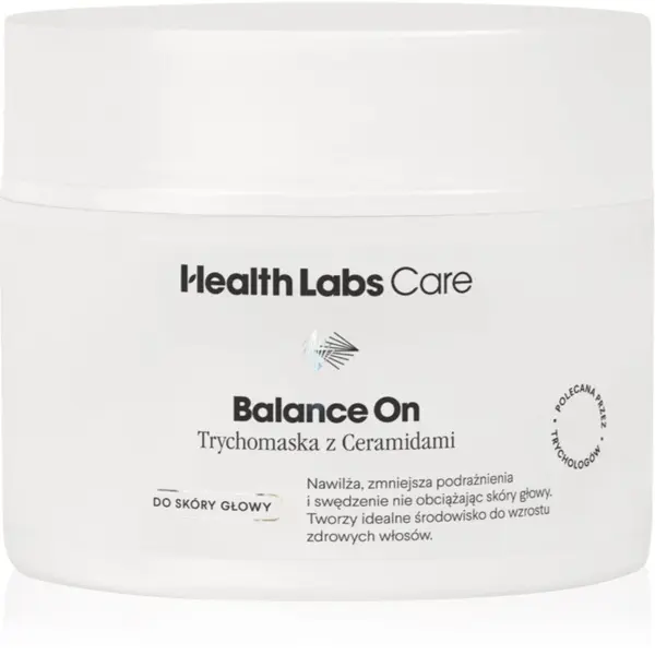 Health Labs Care Health Labs Care Balance On Trichomaska with ceramides for the scalp hranilna in vlažilna maska za lase s ceramidi 175 ml
