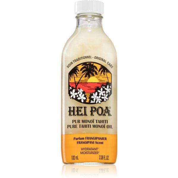 Hei Poa Hei Poa Pure Tahiti Monoï Oil Frangipani večnamensko olje za telo in lase 100 ml