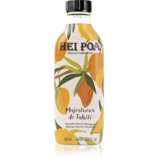 Hei Poa Hei Poa Pure Tahiti Monoï Oil Mango Scent večnamensko olje za telo in lase 100 ml