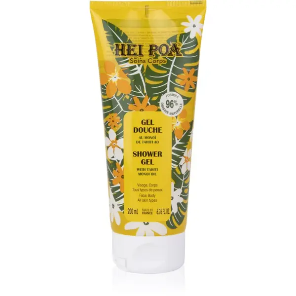 Hei Poa Hei Poa Tahiti Monoi Oil gel za prhanje 200 ml