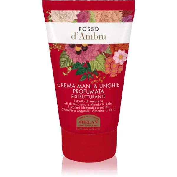 Helan Helan Rosso d'Ambra Scented Hands & Nails Cream vlažilna krema za roke za ženske 50 ml