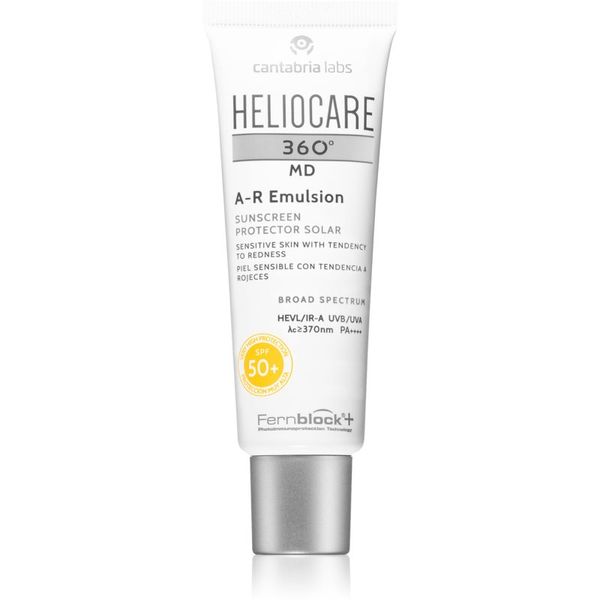 Heliocare Heliocare 360° MD A-R Emulsion zaščitna emulzija za občutljivo kožo nagnjeno k rdečici SPF 50+ 50 ml