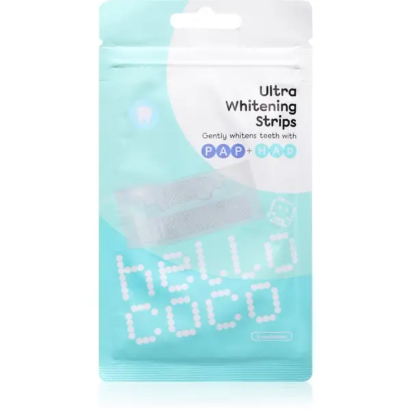 Hello Coco hello coco Ultra Whitening Strips belilni trakovi 5 kos