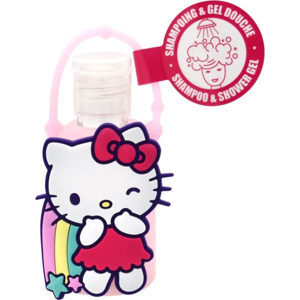 Hello Kitty Hello Kitty Shampoo and Shower Gel 2 in 1 gel za prhanje in šampon 2v1 za otroke 50 ml