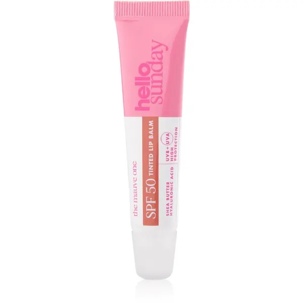 hello sunday hello sunday the mauve one tinted lip balm tonirani balzam za ustnice SPF 50 15 ml