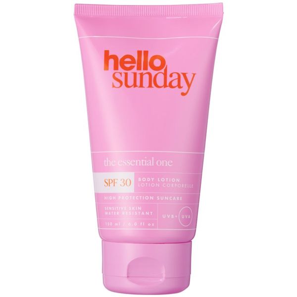 hello sunday hello sunday the one for the body losjon za sončenje SPF 30 150 ml