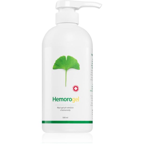 Hemorogel Hemorogel Hemorogel wash gel nežni gel za umivanje pri hemoroidih 500 ml