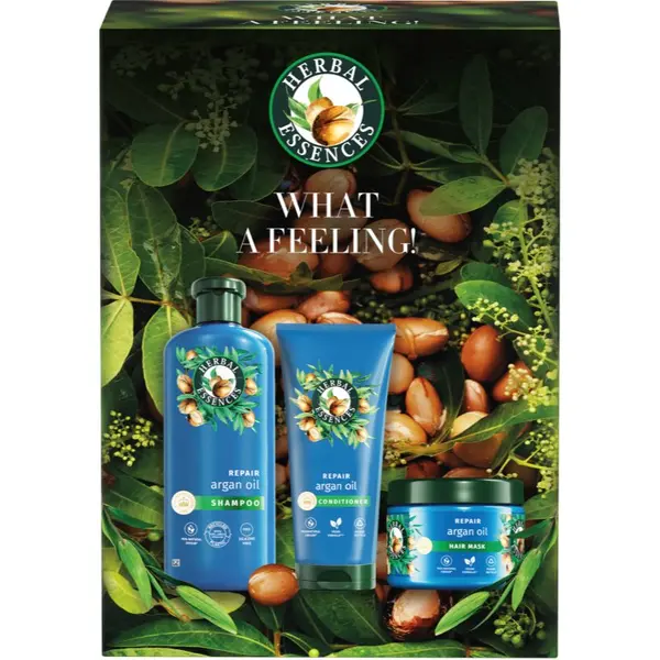 Herbal Essences Herbal Essences Argan Oil Repair Gift Set darilni set za poškodovane lase