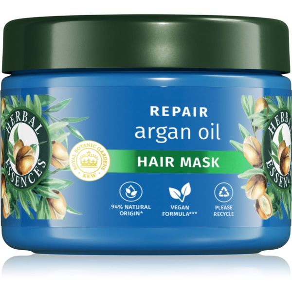 Herbal Essences Herbal Essences Argan Oil Repair intenzivna hranilna maska za lase 300 ml