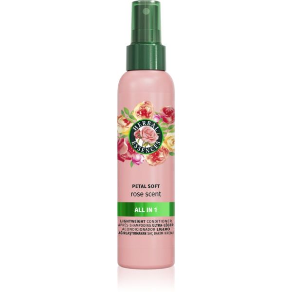 Herbal Essences Herbal Essences Rose Scent Petal Soft balzam za suhe in poškodovane lase 145 ml