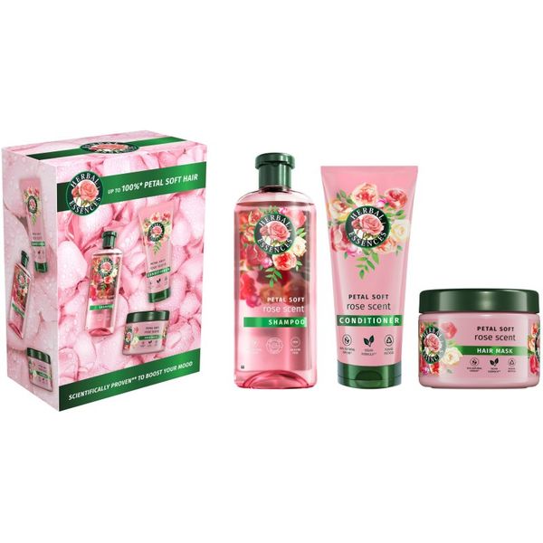 Herbal Essences Herbal Essences Rose Scent Petal Soft darilni set (za ženske)