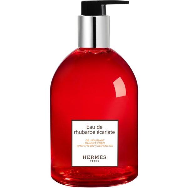 Hermès HERMÈS Le Bain Eau de rhubarbe écarlate čistilni gel za roke in telo 300 ml