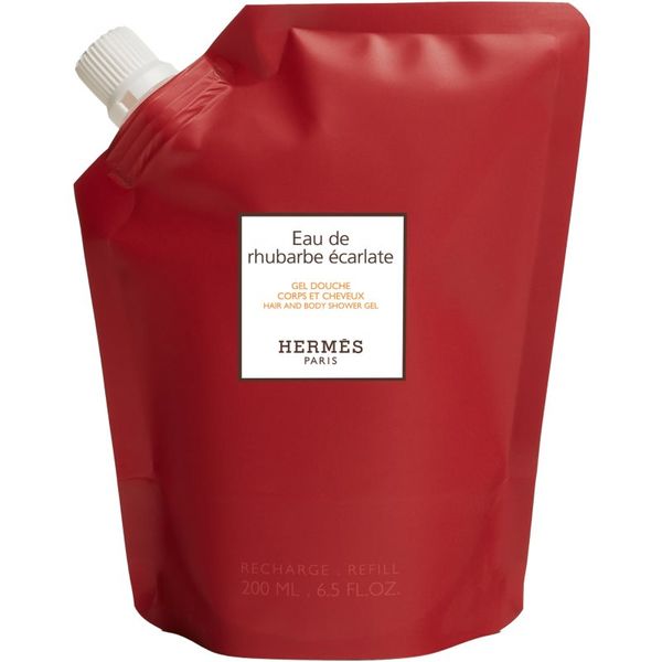 Hermès HERMÈS Le Bain Eau de rhubarbe écarlate gel za prhanje za telo in obraz 200 ml