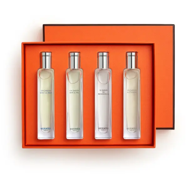 Hermès HERMÈS Parfums-Jardins Collection Travel Set potovalni set za kozmetiko uniseks