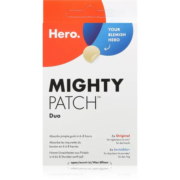 Hero Cosmetics Hero Cosmetics Mighty Patch Duo obliž proti aknam 12 kos