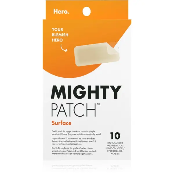 Hero Cosmetics Hero Cosmetics Mighty Patch XL obliži za problematično kožo 10 kos