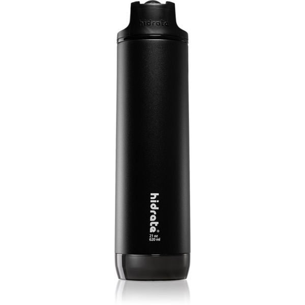 HidrateSpark HidrateSpark Steel pametna steklenička s slamico barva Black 620 ml