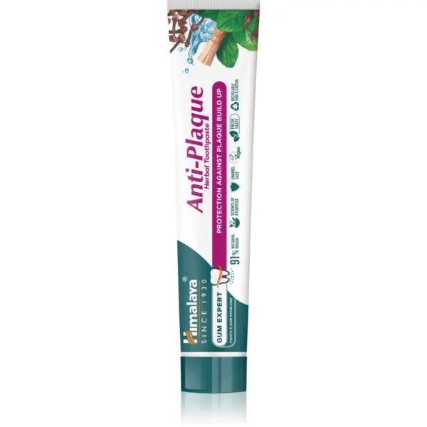 Himalaya Herbals Himalaya Herbals Anti-Plaque zobna pasta proti zobnim oblogam in za zdrave dlesni 75 ml