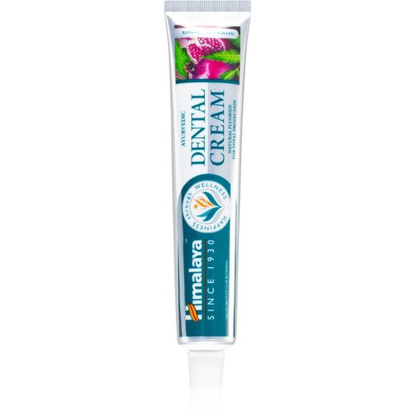 Himalaya Herbals Himalaya Herbals Oral Care Ayurvedic Dental Cream zeliščna zobna pasta s fluoridom mešanica barv 100 g