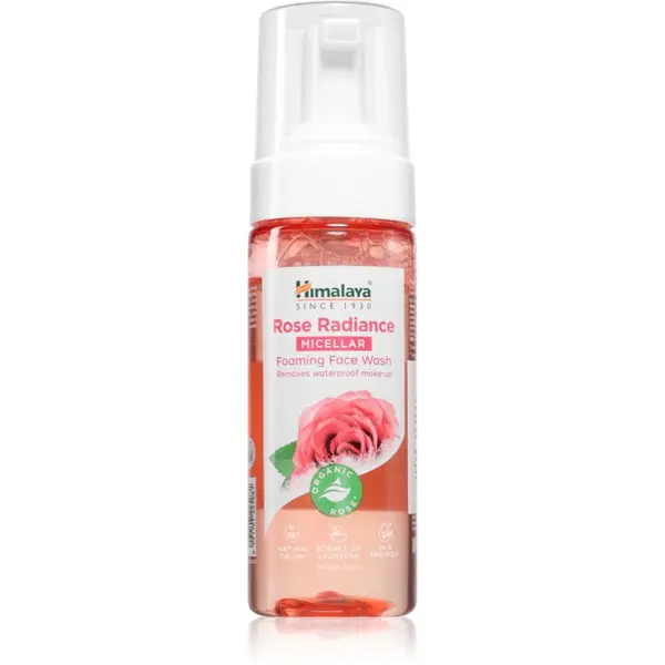 Himalaya Herbals Himalaya Herbals Rose Radiance čistilna pena za obraz 150 ml