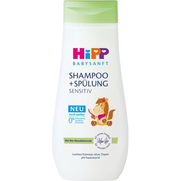 Hipp Hipp Babysanft Sensitive šampon in balzam za otroke od rojstva 200 ml