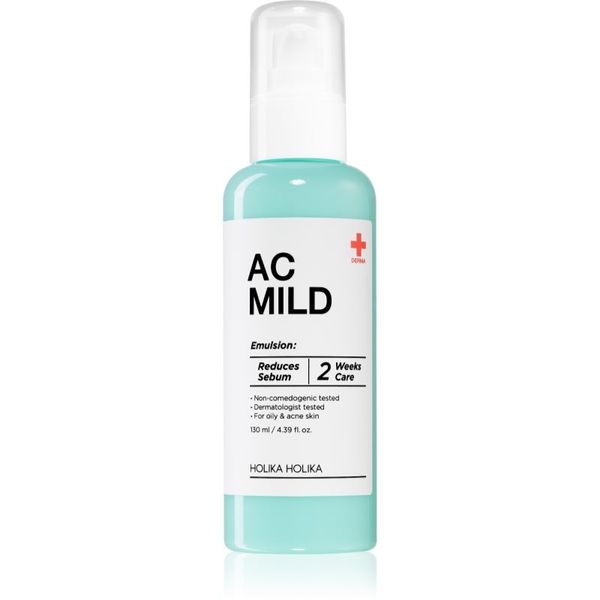 Holika Holika Holika Holika AC Mild Sebum Reduce emulzija za obraz za mastno k aknam nagnjeno kožo 130 ml