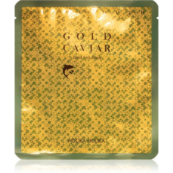 Holika Holika Holika Holika Prime Youth Gold Caviar vlažilna maska iz kaviarja z zlatom 25 g