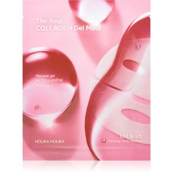 Holika Holika Holika Holika The Real Collagen Gel Mask maska iz platna s kolagenom 35 g