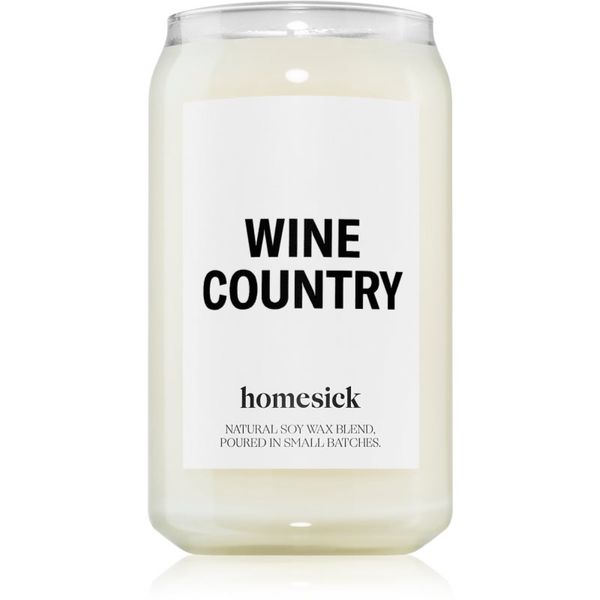 homesick homesick Wine Country dišeča sveča 390 g