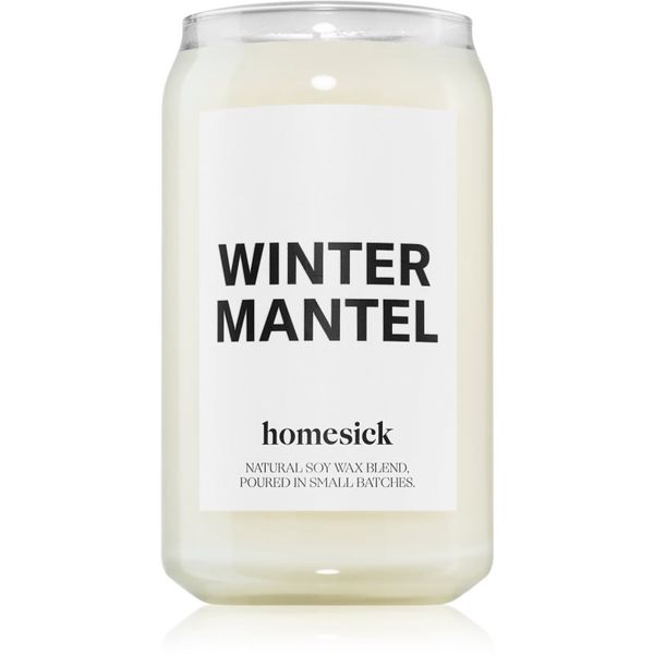 homesick homesick Winter Mantel dišeča sveča 390 g