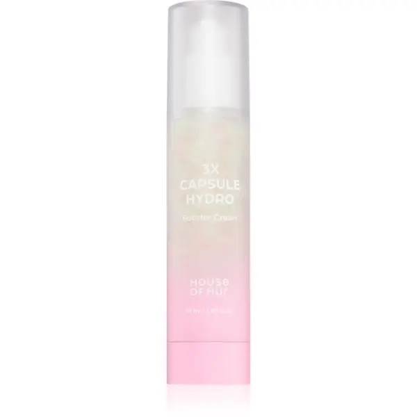 House of Hur House of Hur 3X Capsule Hydro Booster Cream vlažilna podlaga za posvetlitev in zgladitev kože 50 ml