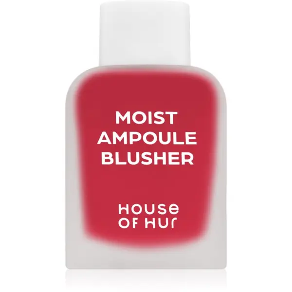 House of Hur House of Hur Moist Ampoule Blusher tekoče rdečilo mini odtenek 09 Ruby Red 10 ml
