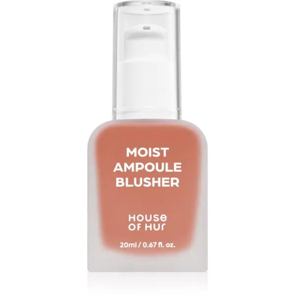 House of Hur House of Hur Moist Ampoule Blusher tekoče rdečilo odtenek 01 Nude Beige 20 ml