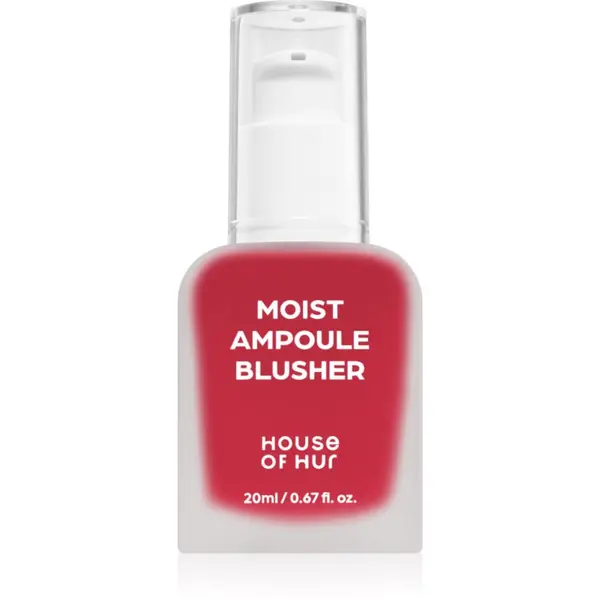 House of Hur House of Hur Moist Ampoule Blusher tekoče rdečilo odtenek 09 Ruby Red 20 ml
