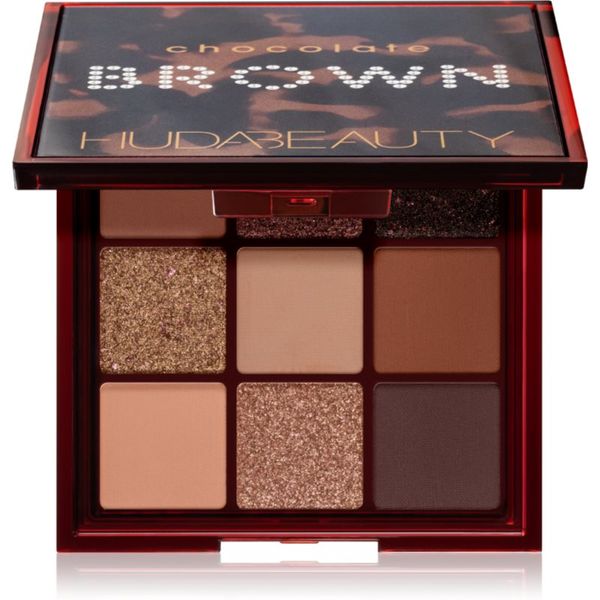 Huda Beauty Huda Beauty Brown Obsessions paleta za oči odtenek Chocolate 7,5 g