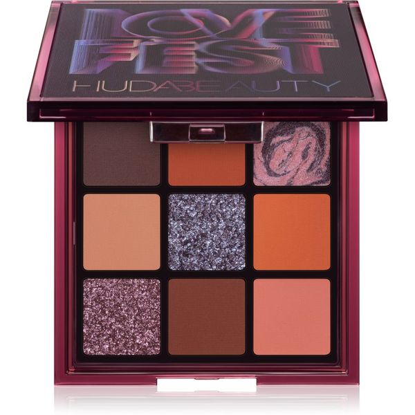 Huda Beauty Huda Beauty Lovefest Obsessions paleta senčil za oči 7 g