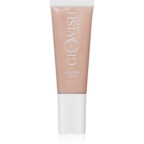 Huda Beauty Huda Beauty MultiDew Skin Tint posvetlitvena tonirana krema z vlažilnim učinkom odtenek Medium Tan 40 ml