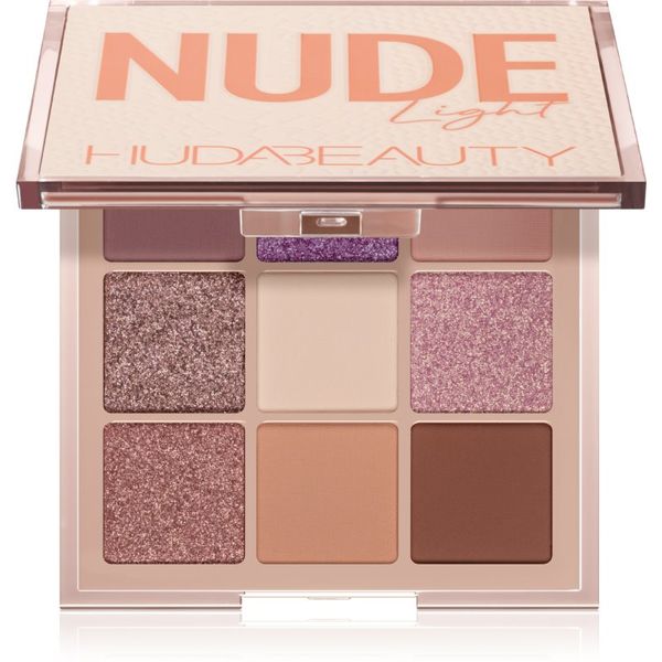 Huda Beauty Huda Beauty Nude Obsessions paleta senčil za oči odtenek Nude Light 34 g