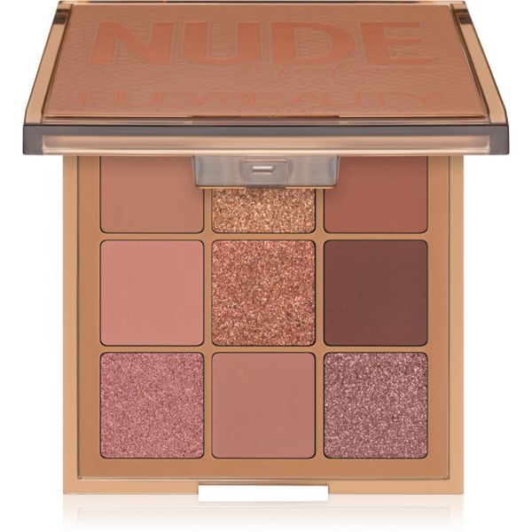 Huda Beauty Huda Beauty Nude Obsessions paleta senčil za oči odtenek Nude medium 34 g