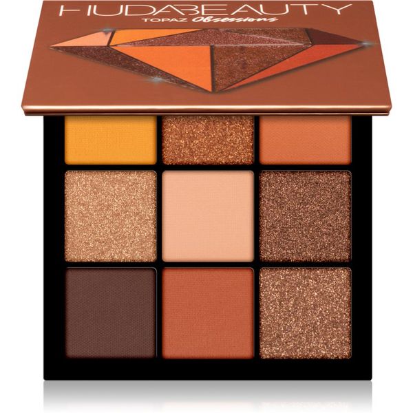 Huda Beauty Huda Beauty Topaz Obsessions paleta senčil za oči 8,4 g