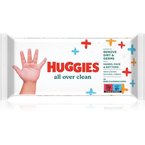 Huggies Huggies All Over Clean čistilni robčki za otroke 56 kos