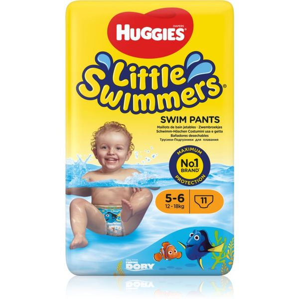 Huggies Huggies Little Swimmers 5-6 kopalne plenice za enkratno uporabo 12–18 kg 11 kos