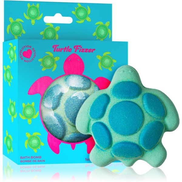 I Heart Revolution I Heart Revolution Bath Fizzer Turtle kroglica za kopel z vonjem Citrus & Green apple 110 g