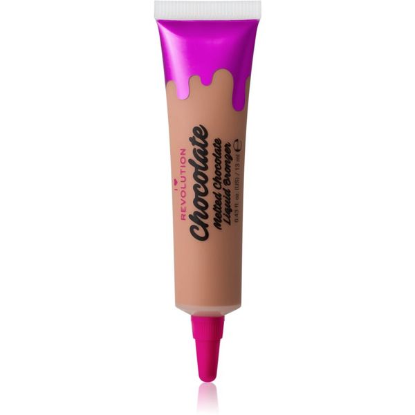 I Heart Revolution I Heart Revolution Chocolate tekoči bronzer odtenek Melted Butter 13 ml