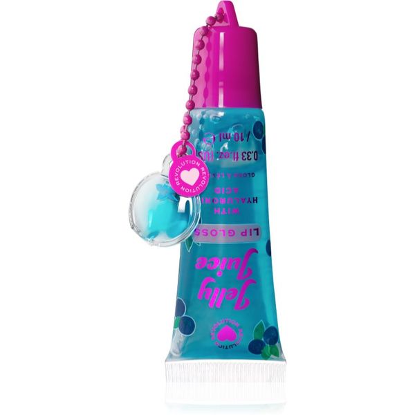 I Heart Revolution I Heart Revolution Jelly Juice Lip Tubes sijaj za ustnice odtenek Blueberry 10 ml