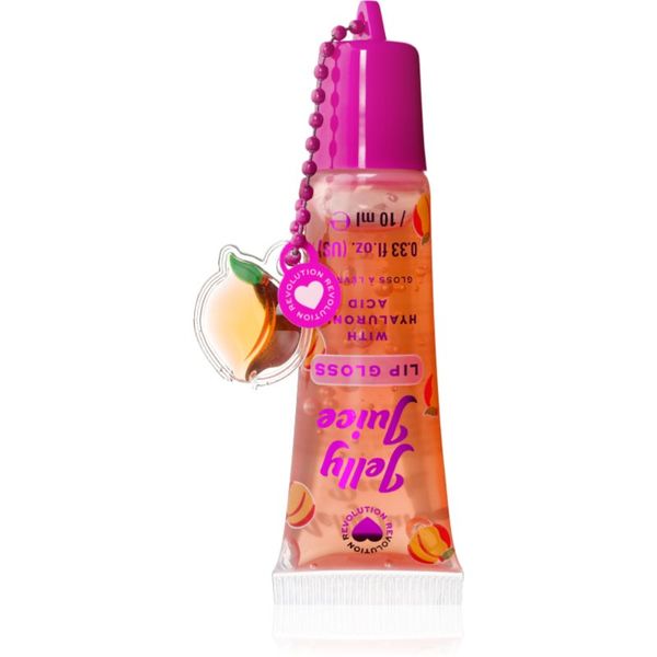 I Heart Revolution I Heart Revolution Jelly Juice Lip Tubes sijaj za ustnice odtenek Peach 10 ml