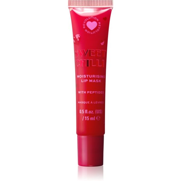 I Heart Revolution I Heart Revolution Sweet Chilli Lip Mask vlažilna maska za ustnice 15 ml